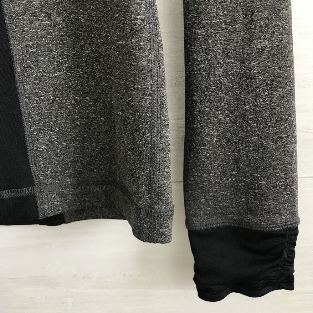 90 Degree / Reflex Gray Black Quarter Zip Pullover - Picture 3 of 6